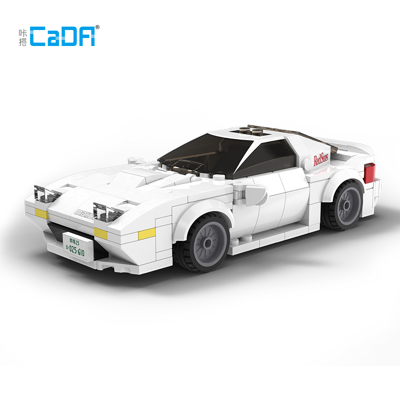 CaDa C55012 Mazda FC3S Model Bricks 3 - MOC FACTORY CaDa C55012 Mazda FC3S Model Bricks - Image 3