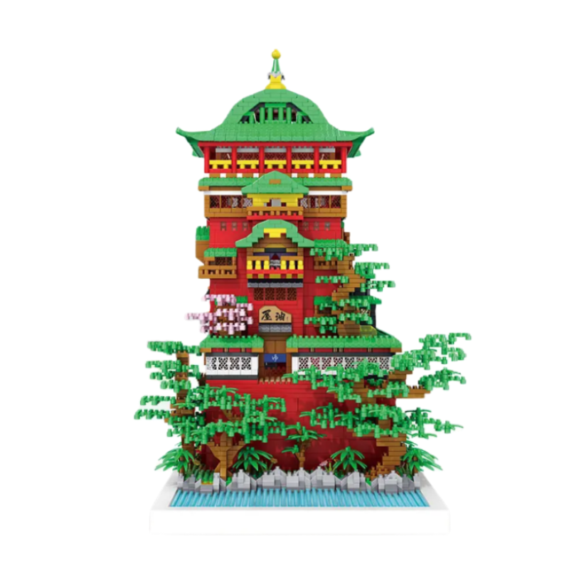 J-ARER DMC002 Soup House Model Bricks 6 - MOC FACTORY J-ARER DMC002 Soup House Model Bricks - Image 6