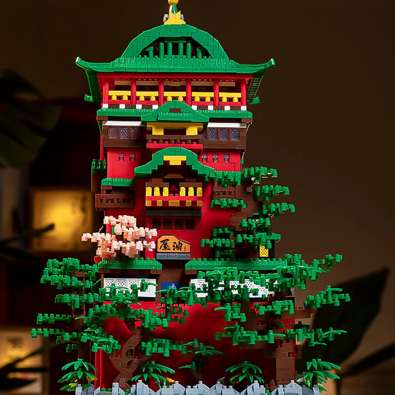 J-ARER DMC002 Soup House Model Bricks 3 - MOC FACTORY J-ARER DMC002 Soup House Model Bricks - Image 3