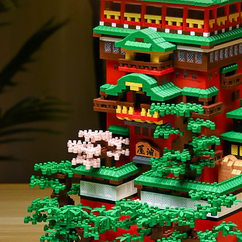 J-ARER DMC002 Soup House Model Bricks 7 - MOC FACTORY J-ARER DMC002 Soup House Model Bricks - Image 7