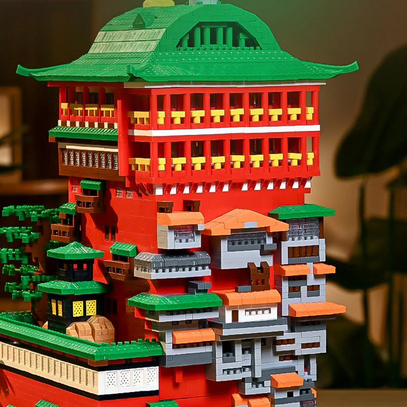 J-ARER DMC002 Soup House Model Bricks 5 - MOC FACTORY J-ARER DMC002 Soup House Model Bricks - Image 5