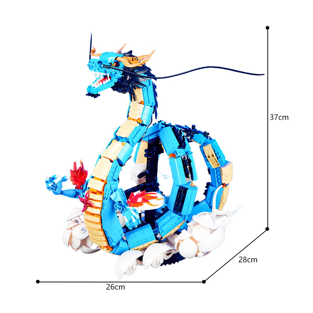 MOC Factory 89113 One Piece Kaido Model Bricks 3 - MOC FACTORY MOC Factory 89113 One Piece Kaido Model Bricks - Image 3