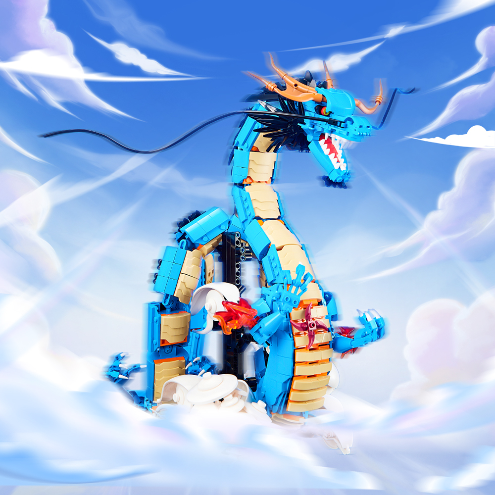 MOC Factory 89113 One Piece Kaido Model Bricks 5 - MOC FACTORY MOC Factory 89113 One Piece Kaido Model Bricks - Image 5
