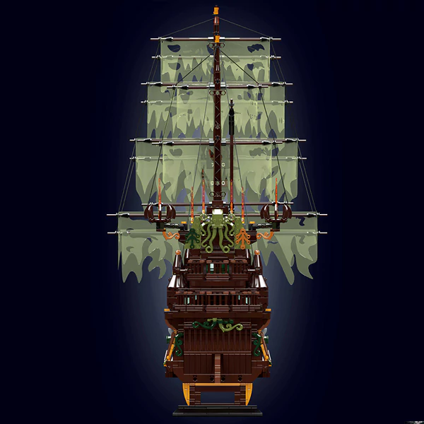 MOULD KING 13197 The Flying Dutchman Model Bricks 2 - MOC FACTORY MOULD KING 13197 The Flying Dutchman Model Bricks - Image 2