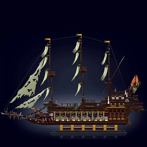 MOULD KING 13197 The Flying Dutchman Model Bricks 6 - MOC FACTORY MOULD KING 13197 The Flying Dutchman Model Bricks - Image 6