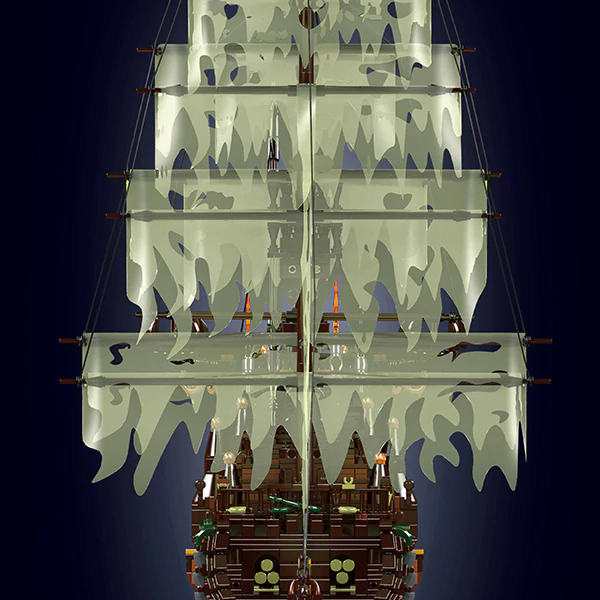 MOULD KING 13197 The Flying Dutchman Model Bricks 3 - MOC FACTORY MOULD KING 13197 The Flying Dutchman Model Bricks - Image 3