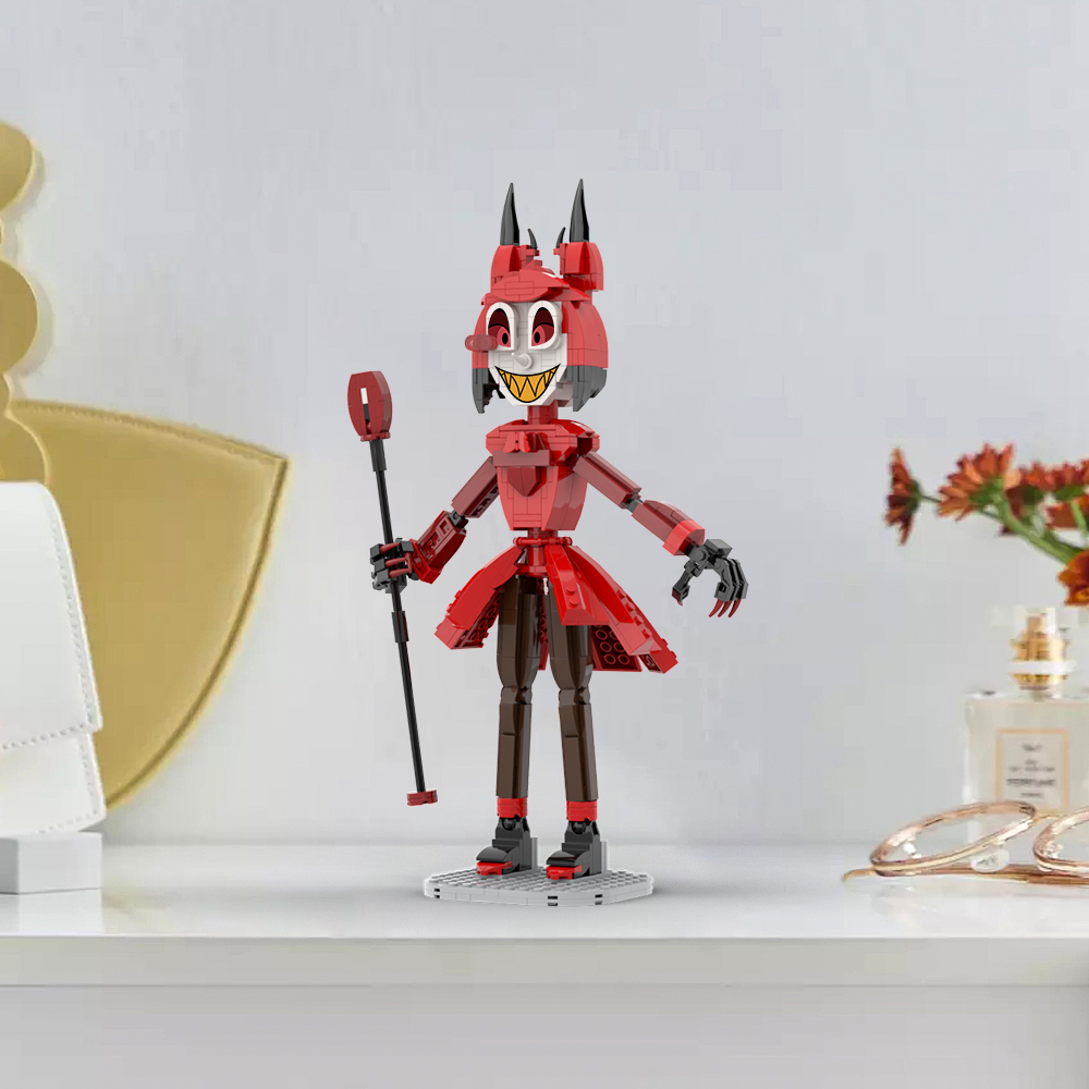MOC Factory 89090 Hazbin Hotel Alastor Model Bricks 9 - MOC FACTORY MOC Factory 89090 Hazbin Hotel Alastor Model Bricks - Image 9