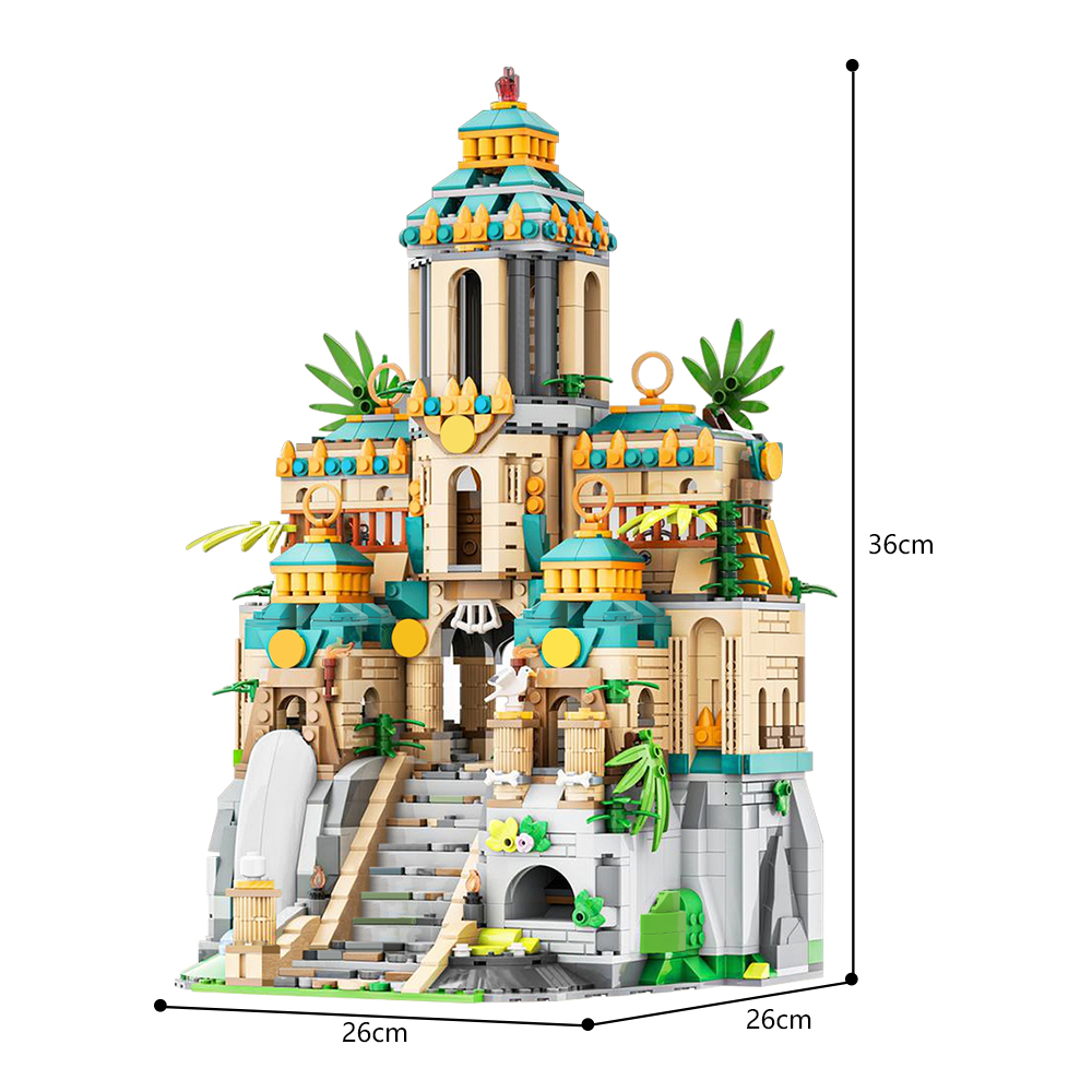 MOC Factory 172184 Indiana Jones Lost Temple Model Bricks 3 - MOC FACTORY MOC Factory 172184 Indiana Jones Lost Temple Model Bricks - Image 3