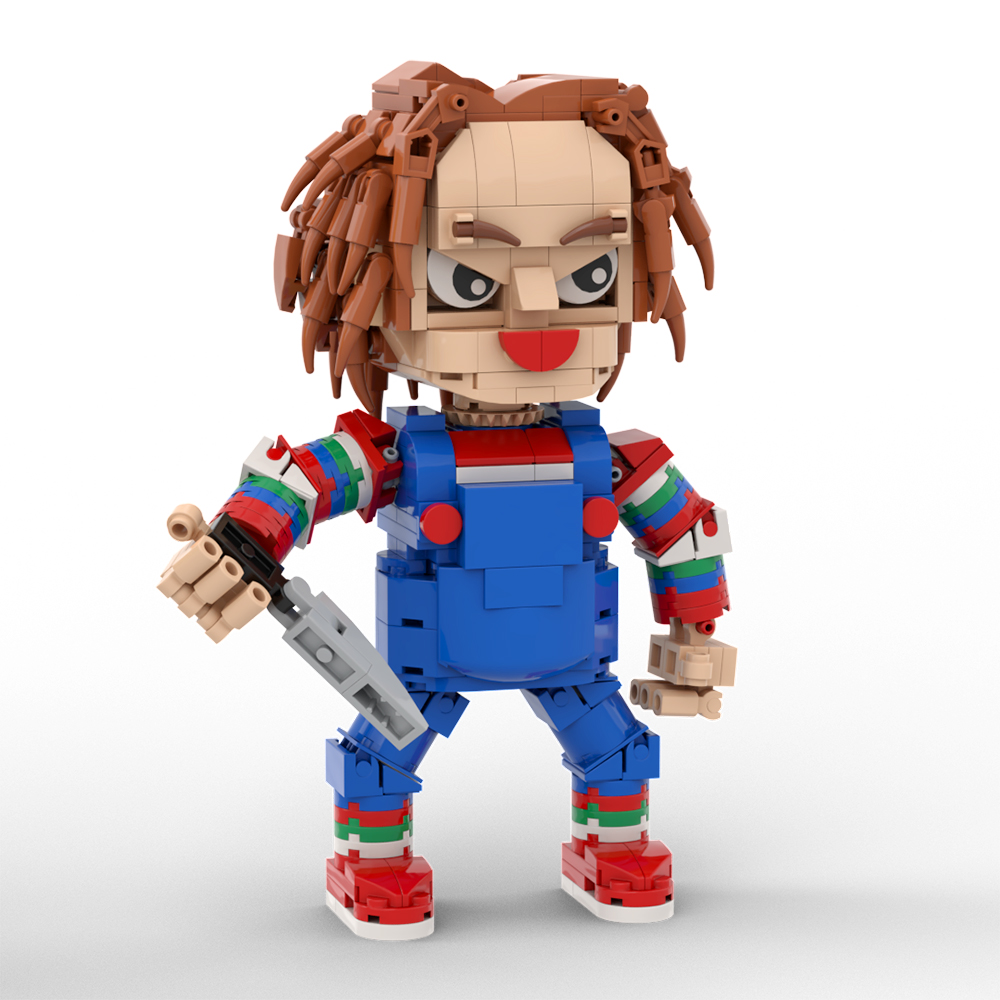 MOC Factory 89058 Chucky and Tiffany Bride Model Bricks 6 - MOC FACTORY MOC Factory 89058 Chucky and Tiffany Bride Model Bricks - Image 6