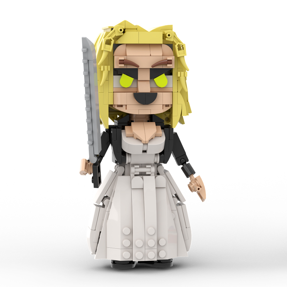 MOC Factory 89058 Chucky and Tiffany Bride Model Bricks 2 - MOC FACTORY MOC Factory 89058 Chucky and Tiffany Bride Model Bricks - Image 2