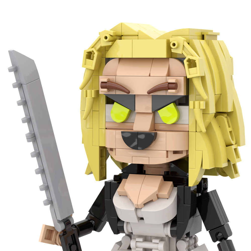 MOC Factory 89058 Chucky and Tiffany Bride Model Bricks 3 - MOC FACTORY MOC Factory 89058 Chucky and Tiffany Bride Model Bricks - Image 3