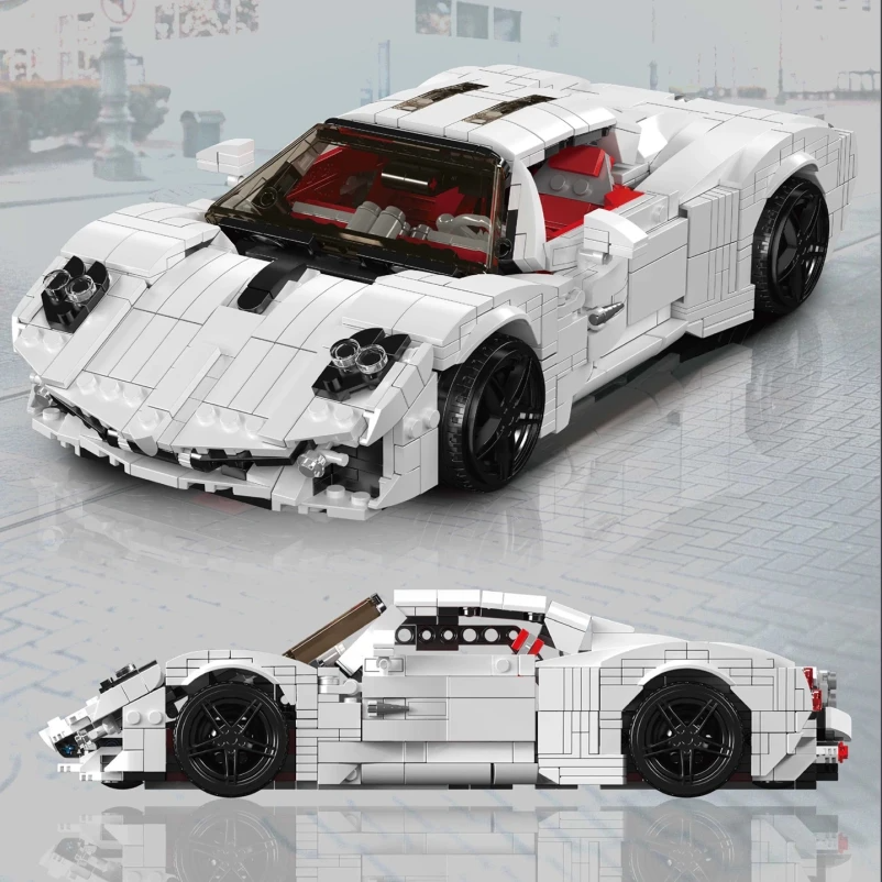 MOULD KING 10196 Pagani Utopia Model Bricks 2 - MOC FACTORY MOULD KING 10196 Pagani Utopia Model Bricks - Image 2