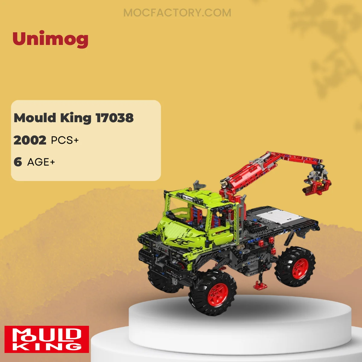 MOULD KING 17038 Unimog Model Bricks