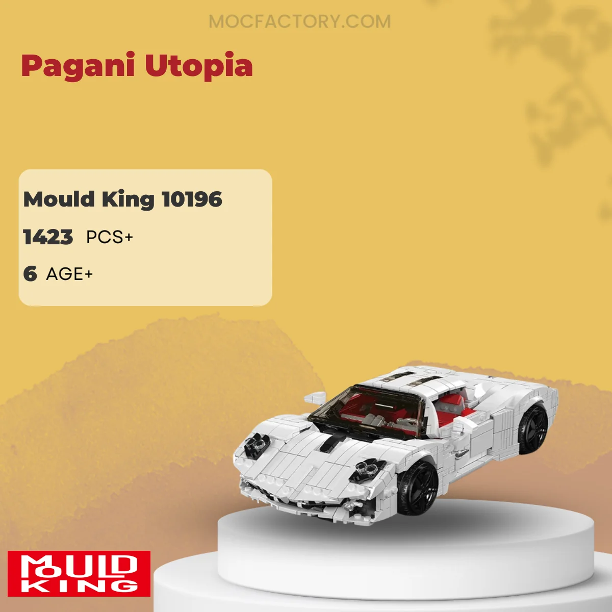 MOULD KING 10196 Pagani Utopia Model Bricks
