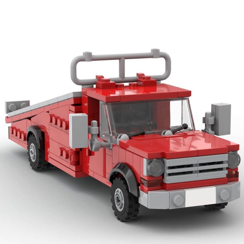 MOC Factory 117607 Truck&Racing Car Combo Pack Model Bricks 4 - MOC FACTORY MOC Factory 117607 Truck&Racing Car Combo Pack Model Bricks - Image 4