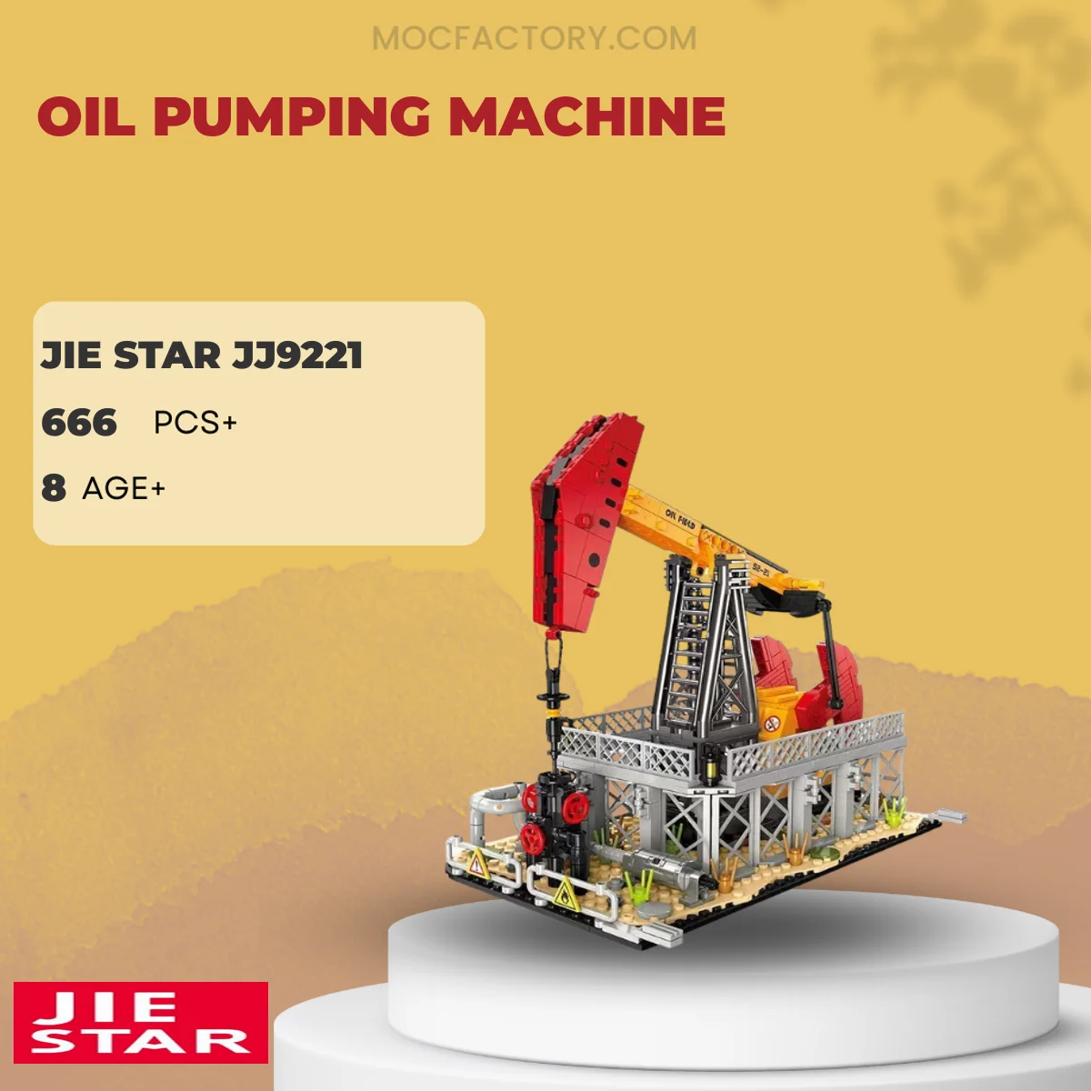 JIESTAR JJ9221 OIL PUMPING MACHINE Model Bricks