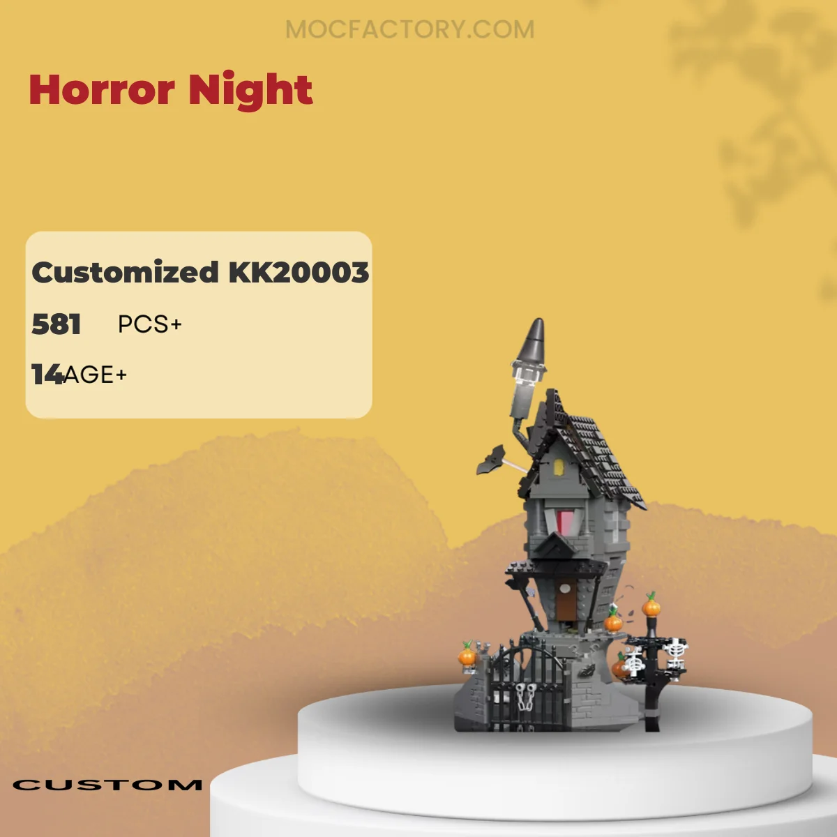 Custom KK20003 Horror Night Model Bricks