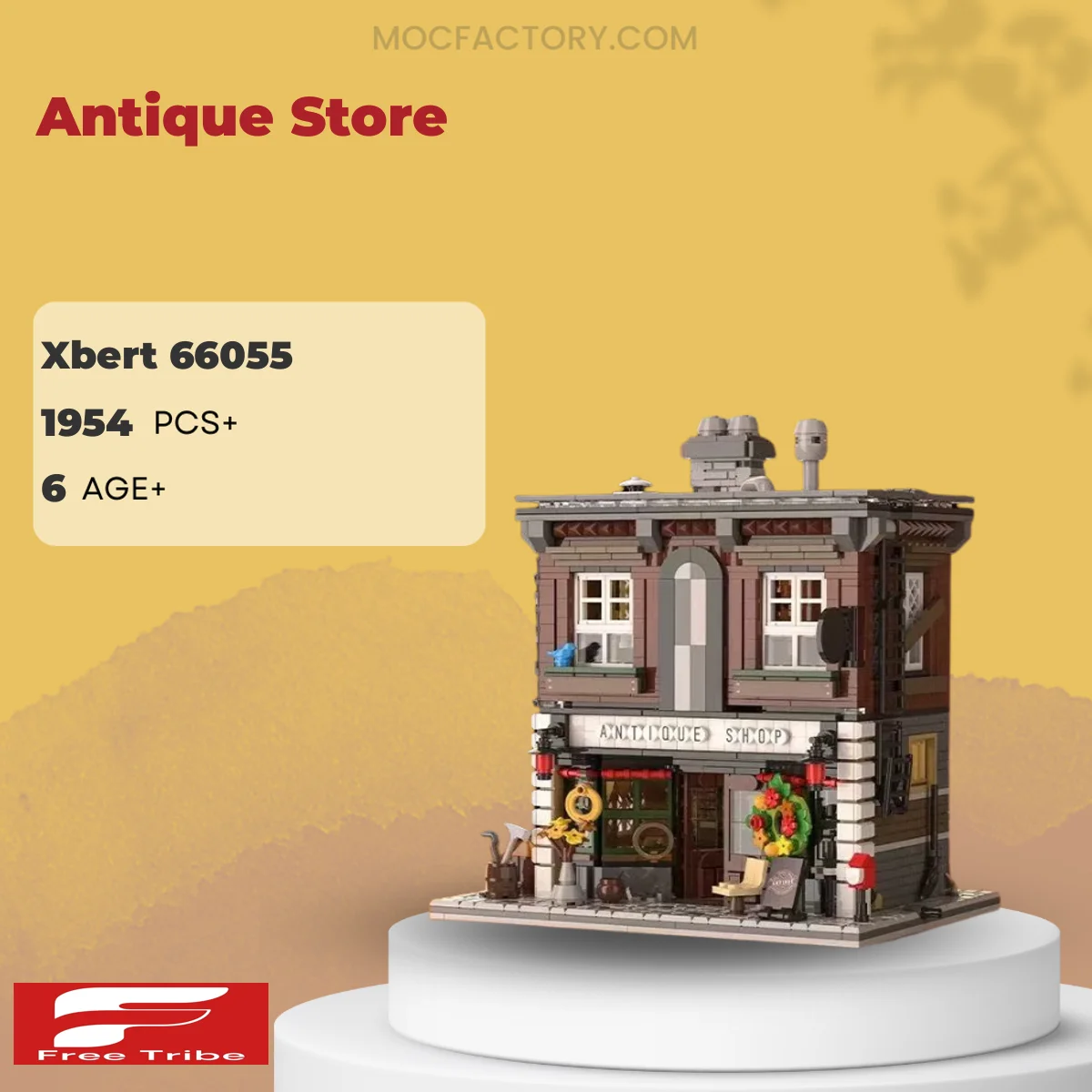 Xbert 66055 Antique Store Model Bricks