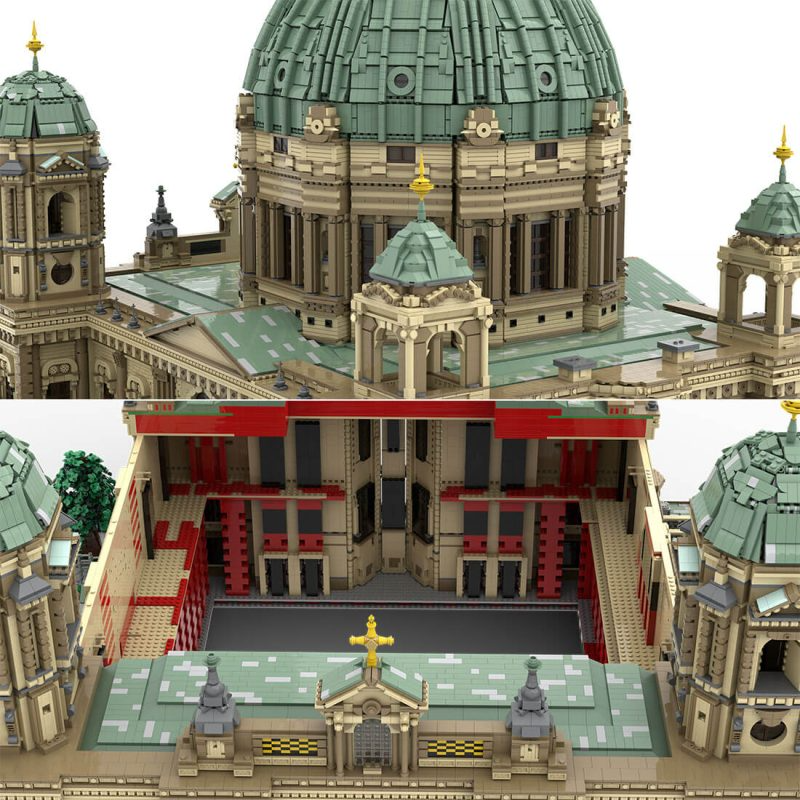 MOC Factory 169060 Berliner Dom Cathedral Model Bricks 3 - MOC FACTORY MOC Factory 169060 Berliner Dom Cathedral Model Bricks - Image 3