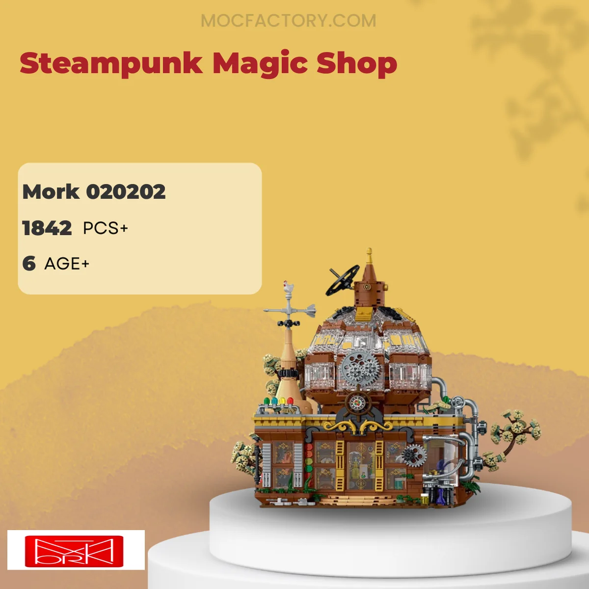 MORK 020202 Steampunk Magic Shop Model Bricks