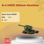 QUANGUAN 100331 B-4 M1931 203mm Howitzer Model Bricks