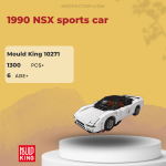 MOULD KING 10271 1990 NSX sports car Model Bricks